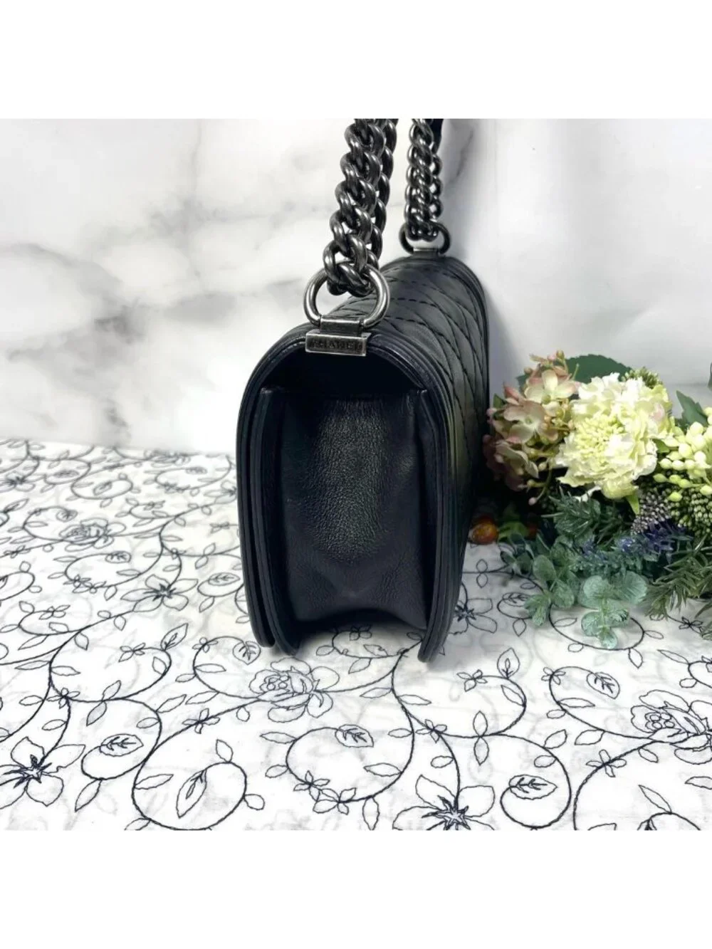 Chanel Quilted Boy Chain